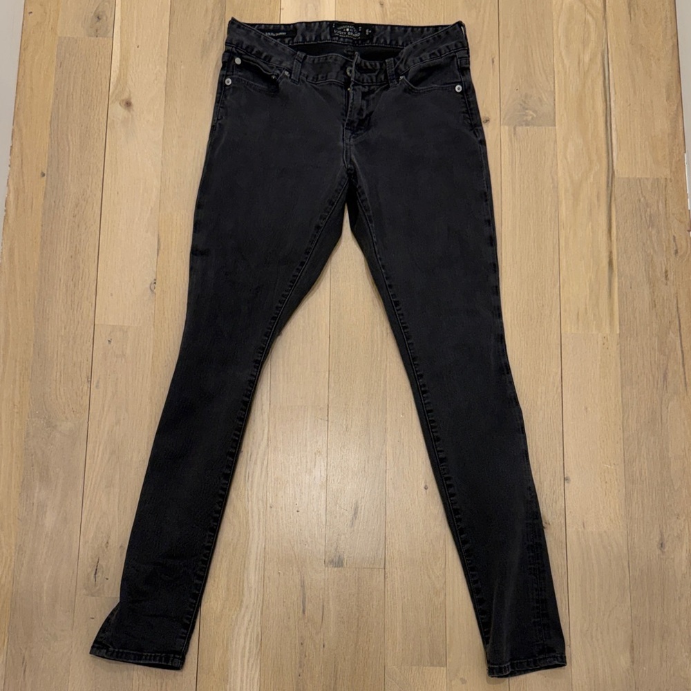 Lucky Brand Black Skinny Jeans - Sleek Denim